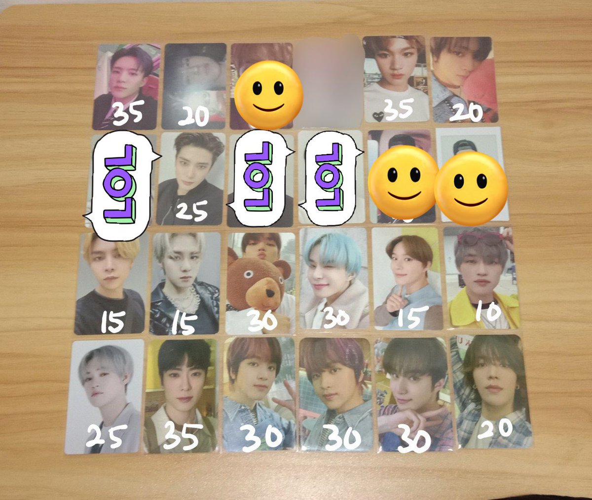 NOTMYDRM's tweet photo. WTS NCT PC
- price in pic exc postage
- no fussy and sensitive buyer
Dm to buy

jisung jaemin jeno renjun haechan mark chenle jaehyun yuta taeyong kun winwin yangyang jungwoo #pasarNCT #PasarNCTmy #TDS2inKL https://t.co/amelhRawuZ