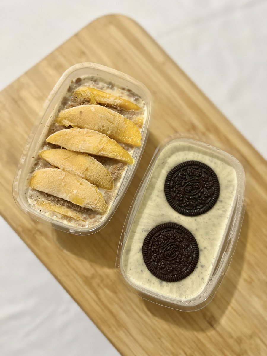 jaehoonlvr's tweet photo. available for same-day delivery today!! 

mini mango/oreo graham float ☻︎

📍Quezon City

dm me for more info!

🖇️ wts lfb ph https://t.co/ZrULD5hIOL