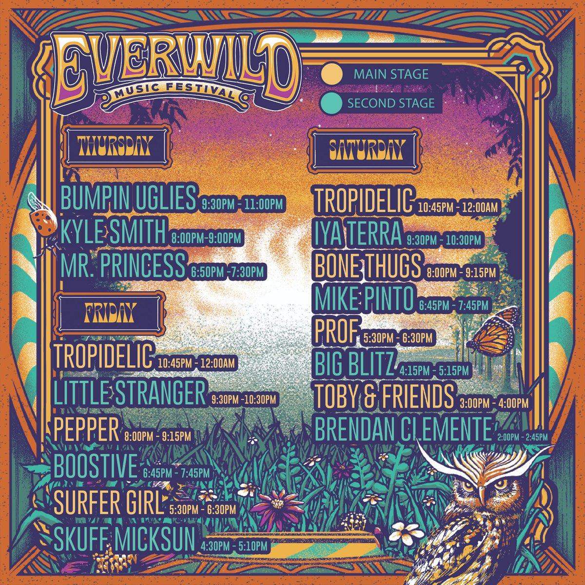 We’re rocking the EVERWILD Festival Saturday August 5 🤘 You ready #Ohio?!