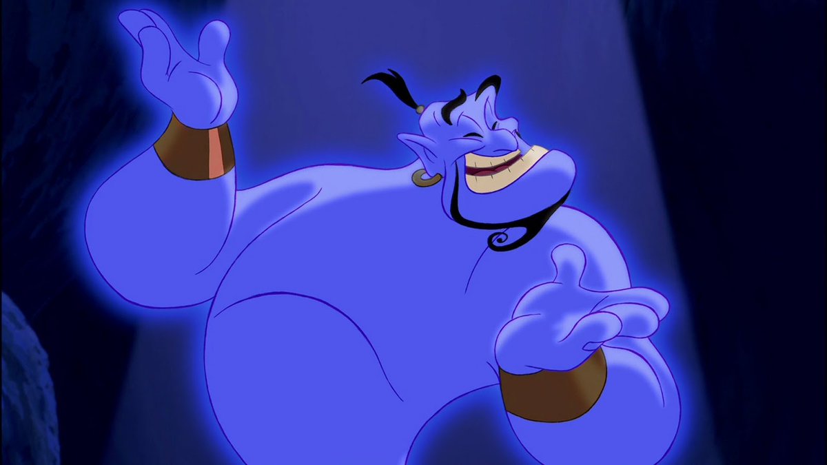 I'm your cheeky genie