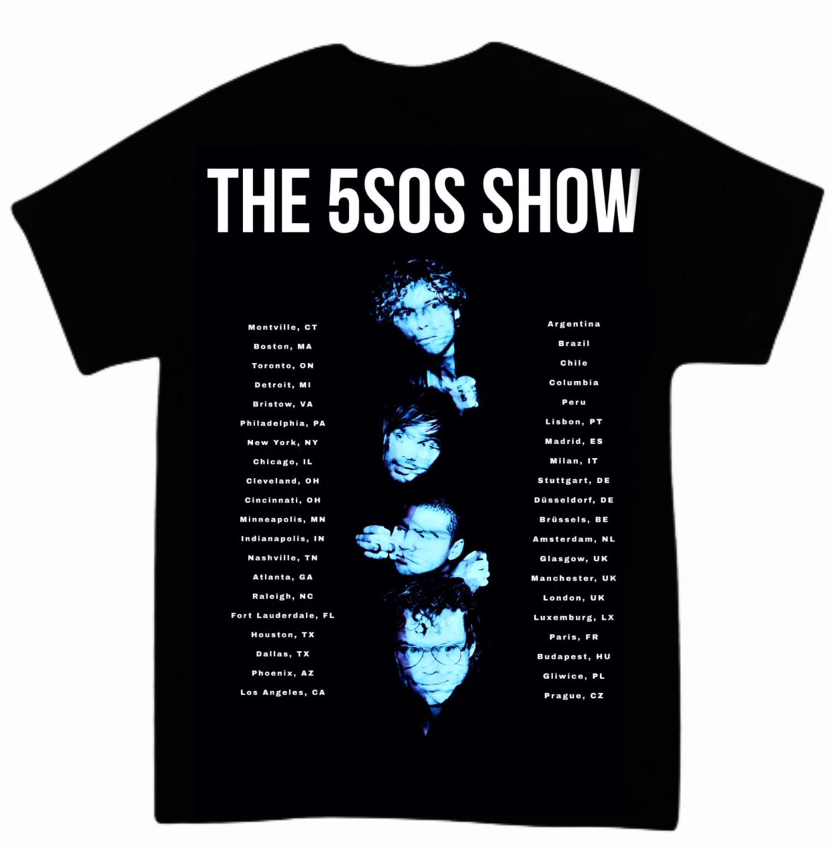 The 5SOS Show Concept Tour T-Shirt! 

#5SOS #The5SOSShow #5SecondsofSummer @5SOS