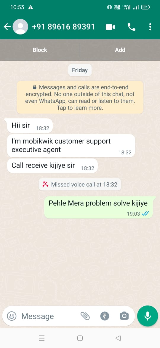 zhmeina's tweet photo. @MobiKwik @MobiKwikSWAT 
Why i am getting uneccesary calls and otp as my account is disabled , please look into these fraud https://t.co/u8UftVtyXk