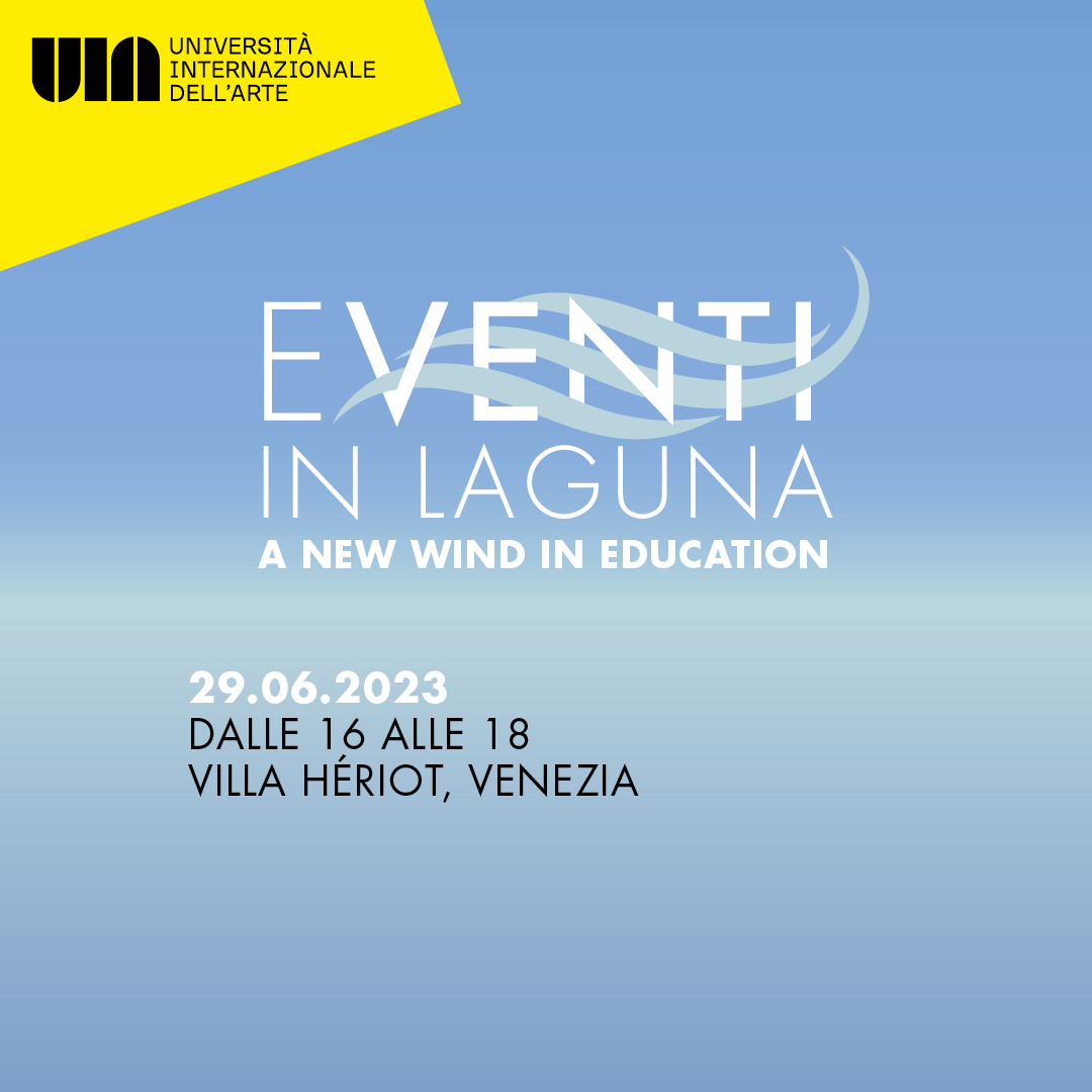 Una ventata di novità è in arrivo all'UIA!
Giovedì 29 giugno 2023 dalle 16 alle 18 ti aspettiamo a Villa Hériot per il primo appuntamento di 𝐄𝑽𝑬𝑵𝑻𝑰 𝐈𝐍 𝐋𝐀𝐆𝐔𝐍𝐀, il nostro nuovo format di incontri sulla #creatività e l’#arte.

🔗per registrarsi bit.ly/3CzMewH