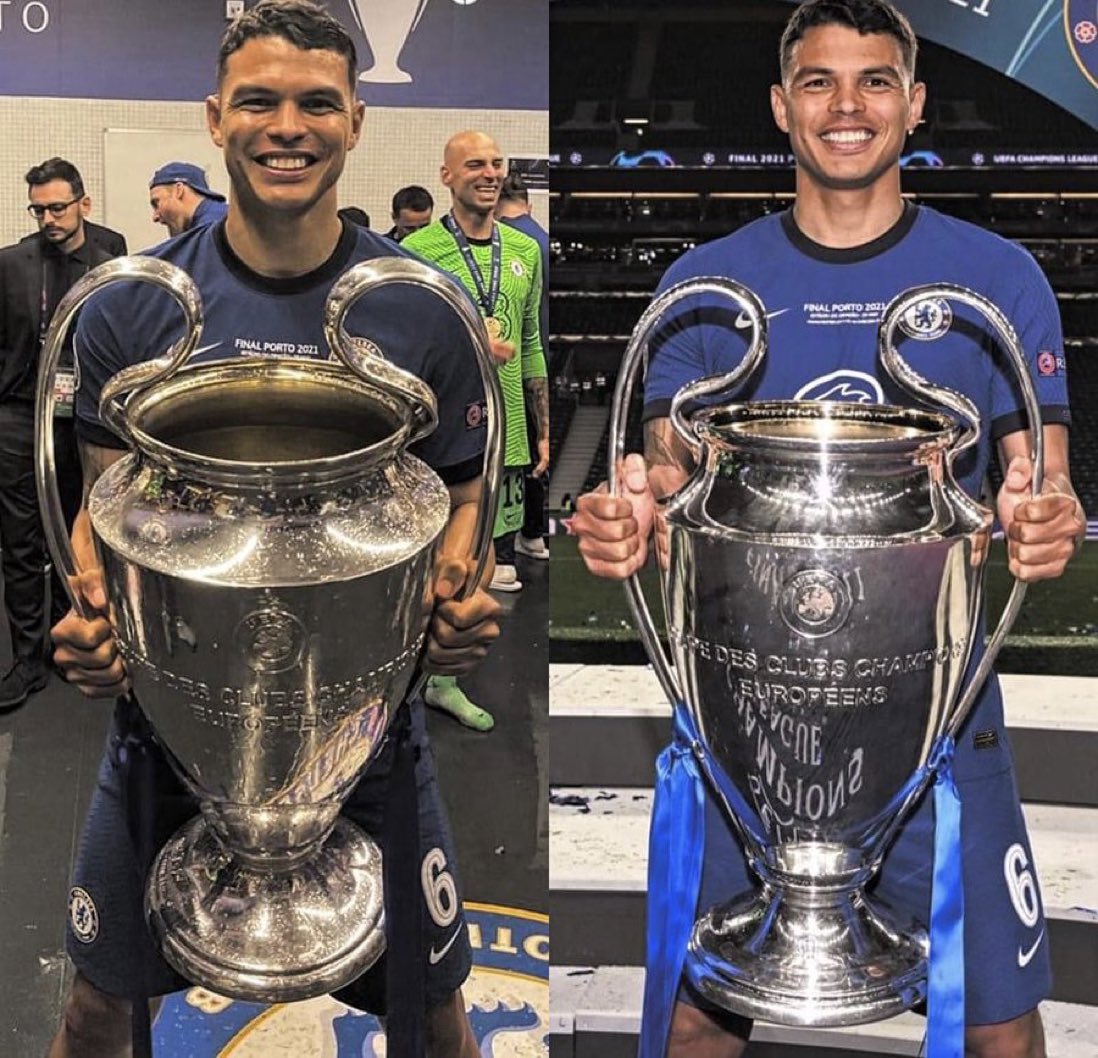 FrankKhalidUK's tweet photo. Thiago Silva: “I went to PSG to win this cup. Every time Paris got knocked out, it was made out to be my fault. Without Frank Lampard, I would not be here. I am very happy” 
The question is can he win it as Frank Lampard as his manager this season? We will wait & see what happens. 💙