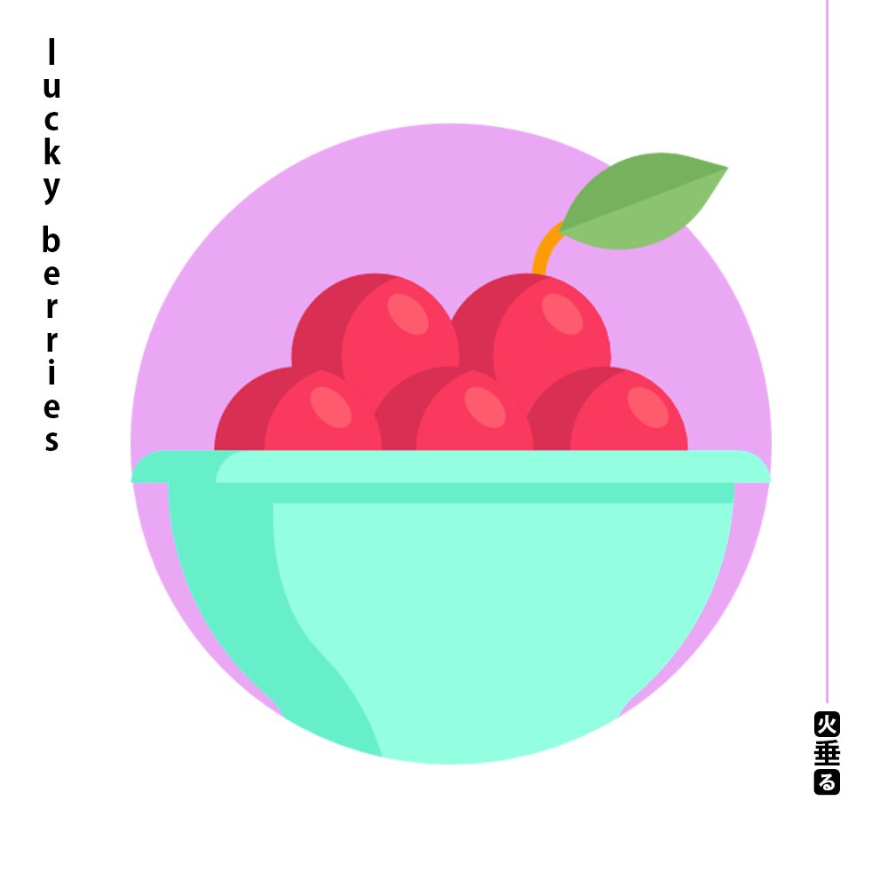 KyunEnt's tweet photo. [ Lucky Berries ]

RT these lucky berries and win 250 Steam Wallet Code. We will randomly select 2 on Friday. https://t.co/xydd4VNpRl
