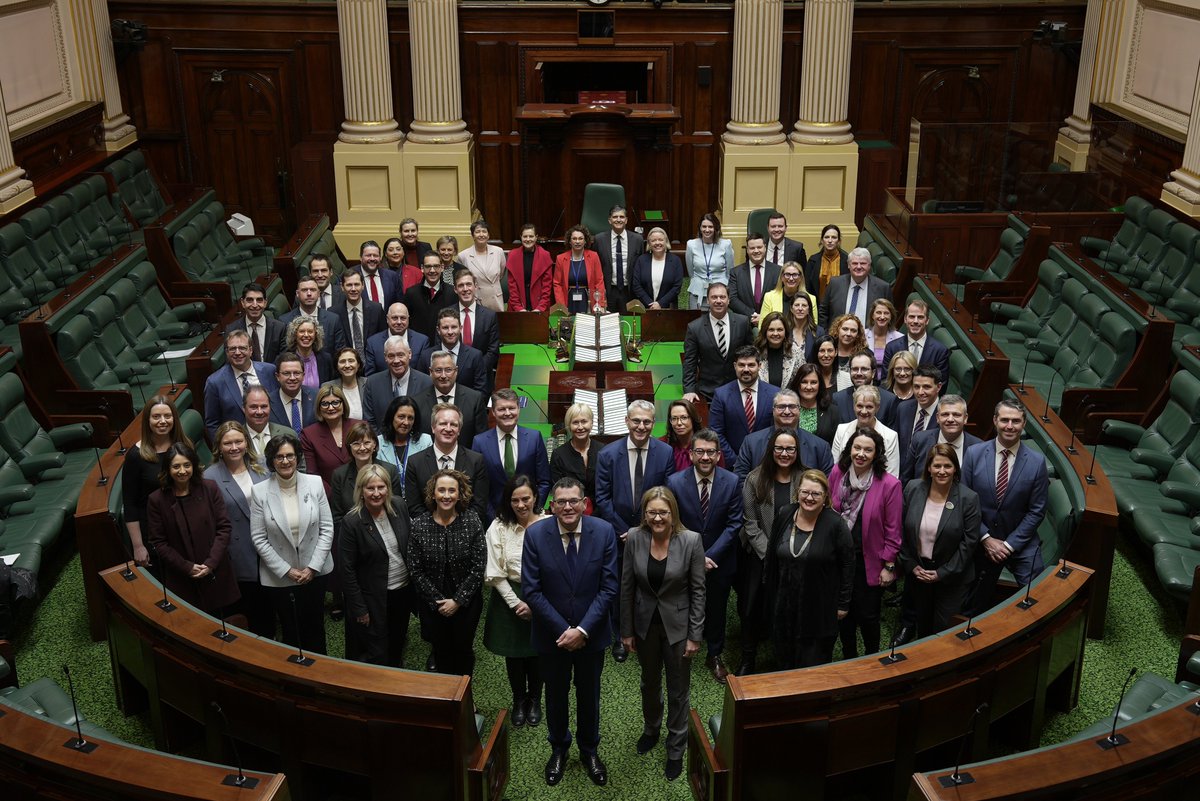 Class photo for 2023.
So proud to be a part of this diverse and broad collective.
Doing what matters for all Victorians.
#springst