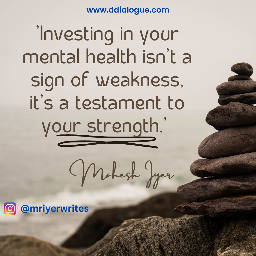 'Investing in your mental health isn't a sign of weakness, it's a testament to your strength.' Find real guidance with 'Self Help Junkie to Action Hero'. Start your transformation journey today! #MentalHealthMatters #BookOfTheDay #SelfHelpJunkieToActionHero #DDialogue'…