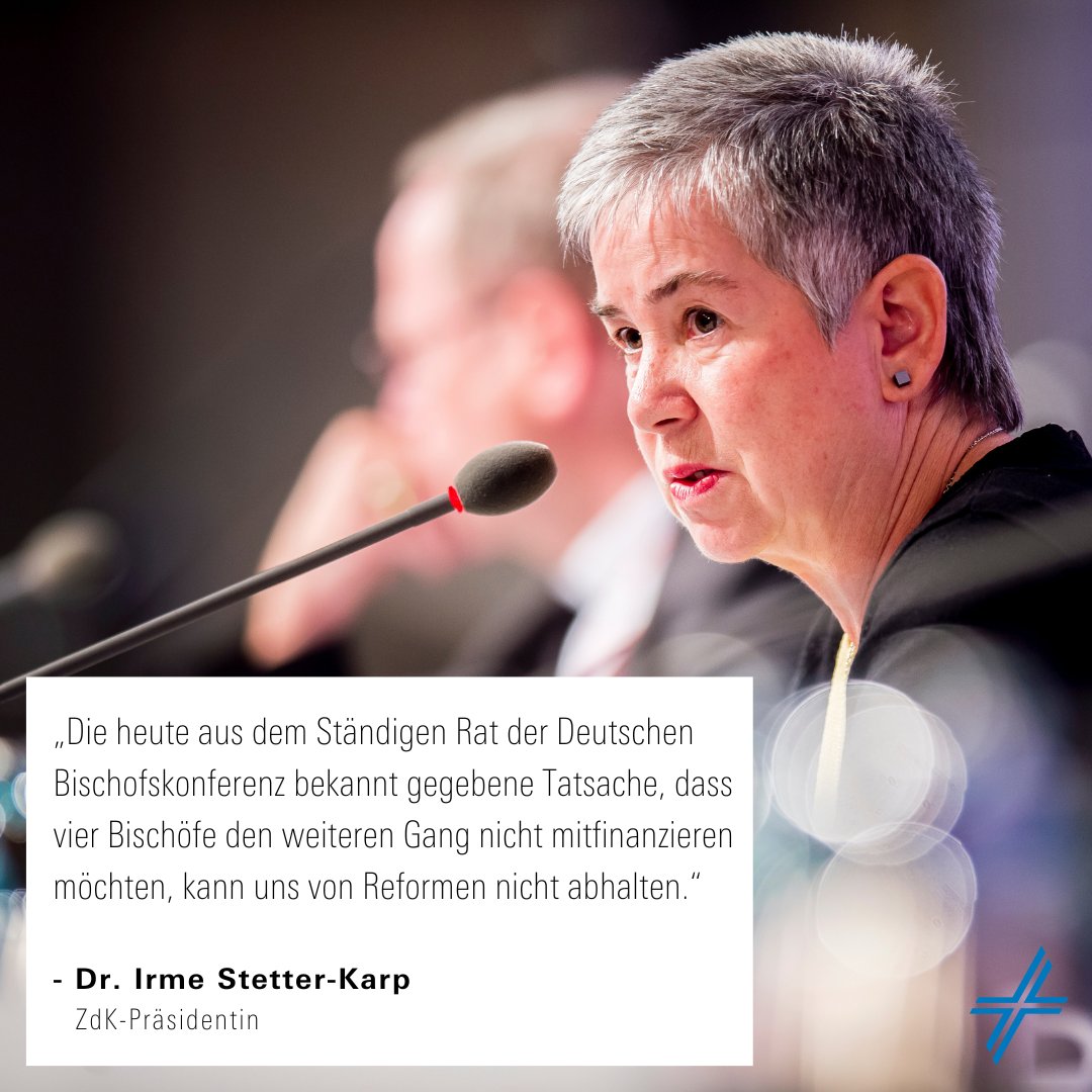 zdkonline's tweet photo. Vier Bischöfe haben sich heute gegen eine weitere Finanzierung des
@DerSynodaleWeg
über den Verband der Diözesen Deutschlands (VDD) entschieden. Jetzt muss nach einem alternativen Finanzierungsmittel gesucht werden!

Zur Pressemitteilung: https://t.co/8yYV2LTPYM https://t.co/OsSoqIm62y