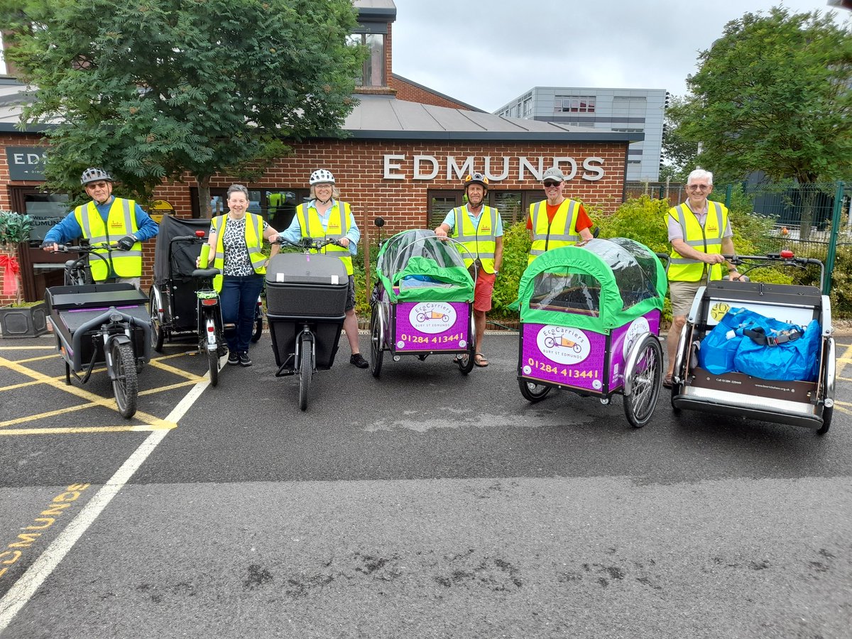 Bury St Edmunds Rickshaw (@bserickshaw) on Twitter photo All set for today's deliveries of delicious heat-at-home meals cooked for isolated residents by <a href="/westsuffolk/">West Suffolk College π³οΈβπ</a> catering students. All set for today's deliveries of delicious heat-at-home meals cooked for isolated residents by <a href="/westsuffolk/">West Suffolk College π³οΈβπ</a> catering students.