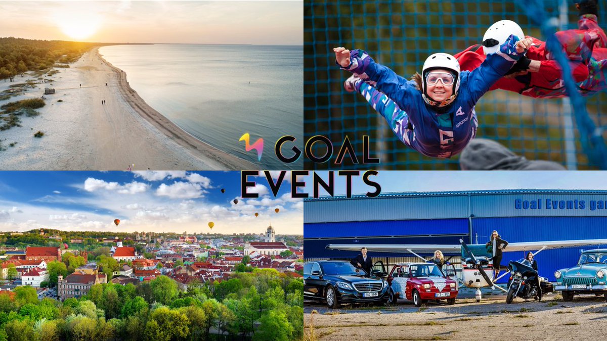 We are joined by Goal Events at @MeetingsShow Goal Events provides unforgettable events within the new destination hotspots, Riga and Tallinn! Visit us at stand E60 or through bit.ly/3IZ4000 for more information!
