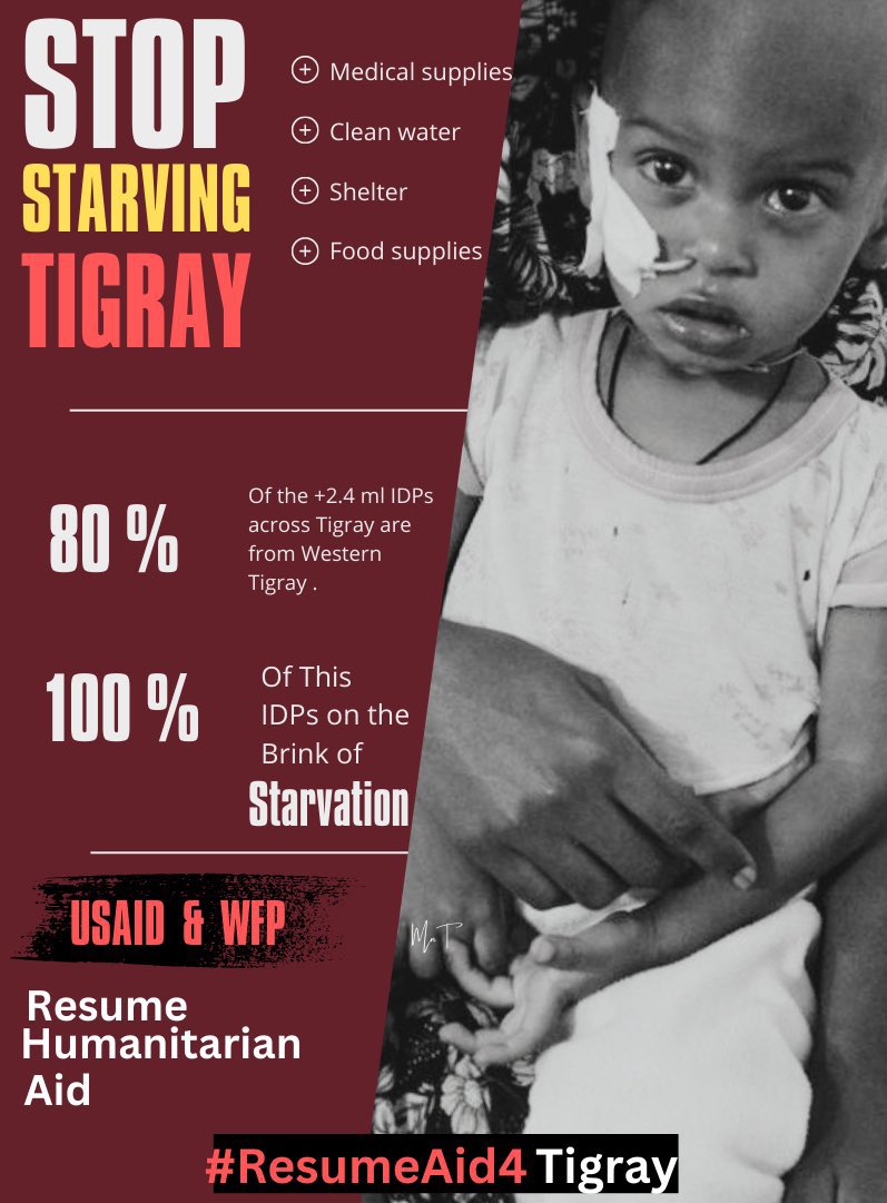 There were 2.75 million internally displaced persons in 2022, meaning a total of 52 % of #Tigray's population fled their home. #BringBackTigrayRefueegs #AmharaOutOfTigray @EUatUN @ICRC @Refugees @BradSherman @RolandKobia @SecBlinken @MikeHammerUSA @PowerUSAID