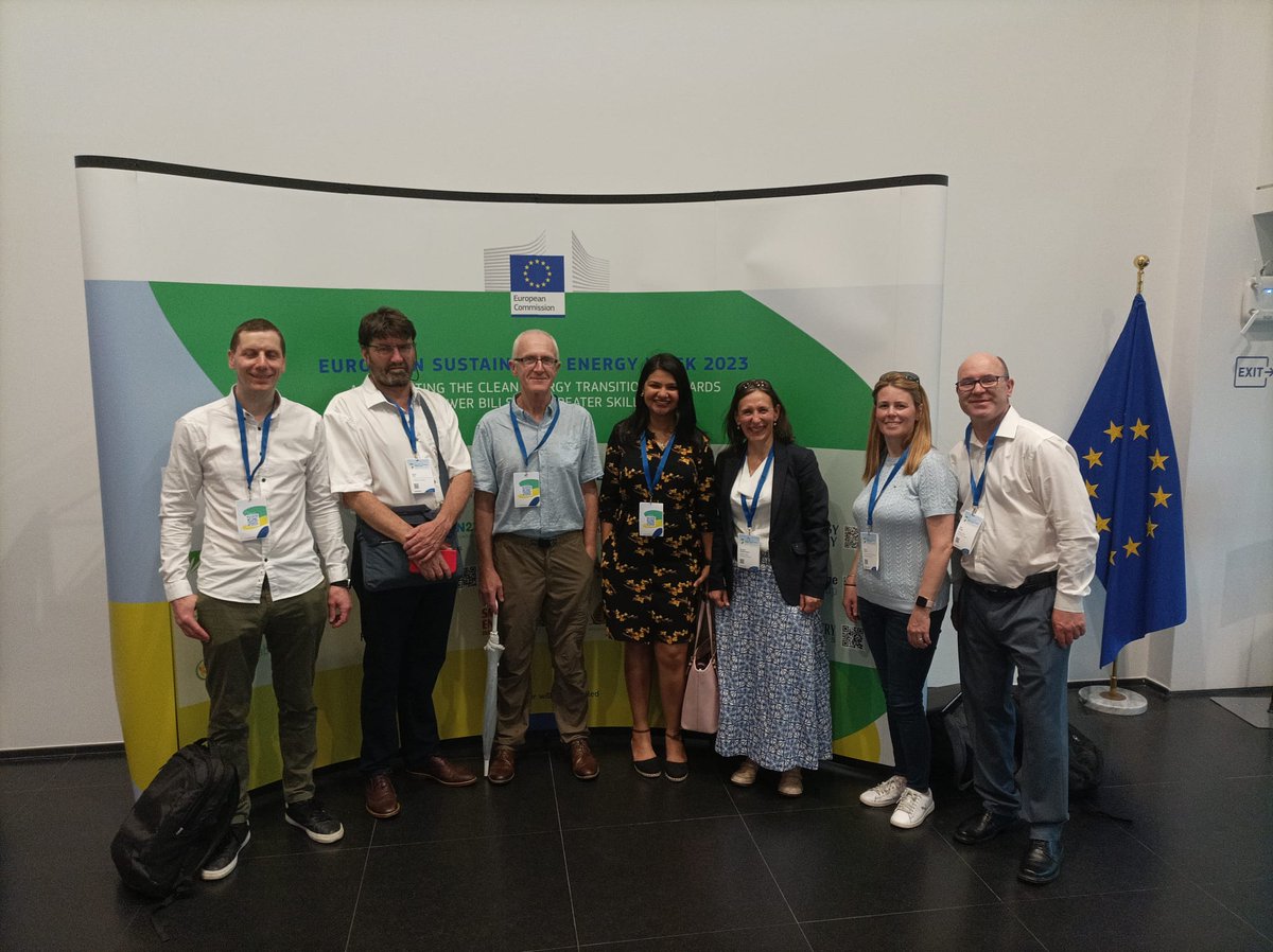 We are attending the European Sustainable Energy Week conference where the latest research on sustainable energy will be discussed.

#EUSEW2023 #ResearchImpact #StayCurious #ULResearch