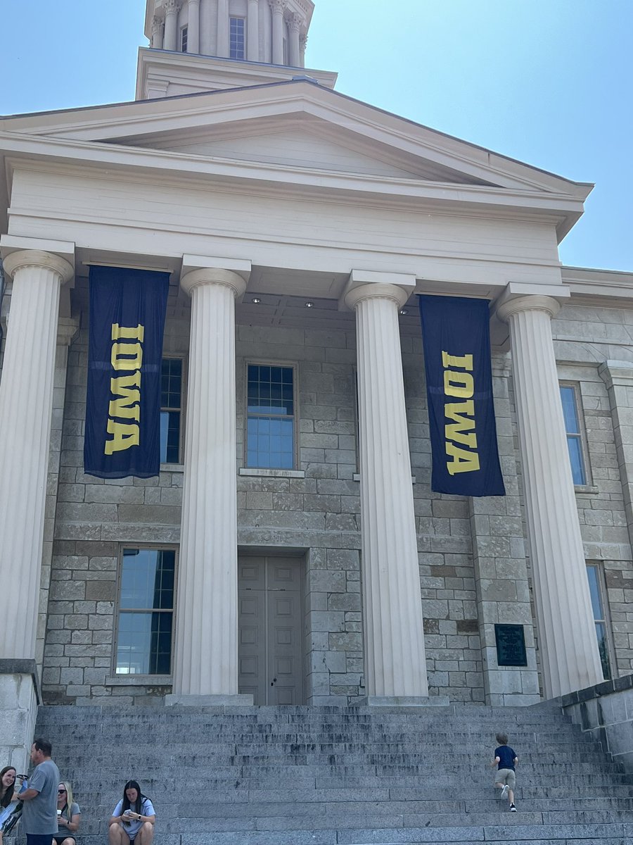TiffanySpringe9's tweet photo. University of Iowa visit yesterday! It was a great visit with my girls! So fun to watch their futures unfolding…one is going into chemistry/pre-med and the other is going into business/Econ. More visits to come! https://t.co/MI3BlhGHZb