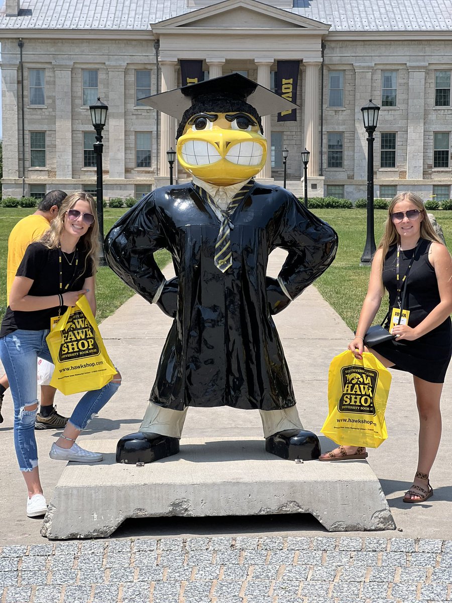 TiffanySpringe9's tweet photo. University of Iowa visit yesterday! It was a great visit with my girls! So fun to watch their futures unfolding…one is going into chemistry/pre-med and the other is going into business/Econ. More visits to come! https://t.co/MI3BlhGHZb