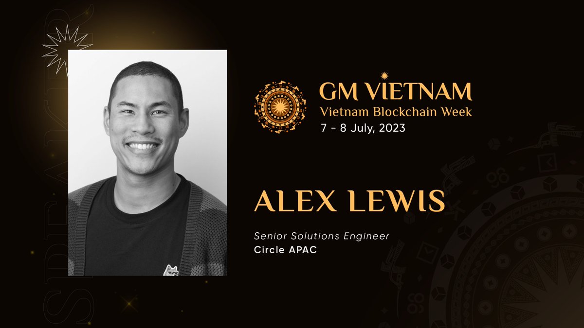 🚀 Exciting news! Alex Lewis, a distinguished Senior Solutions Engineer at APAC @circle, will be gracing the stage at #GMVN2023 and captivate the audience with his exceptional expertise.

Secure your tickets now and be a part of this incredible journey: app.moongate.id/events/gmvietn… 🎟️