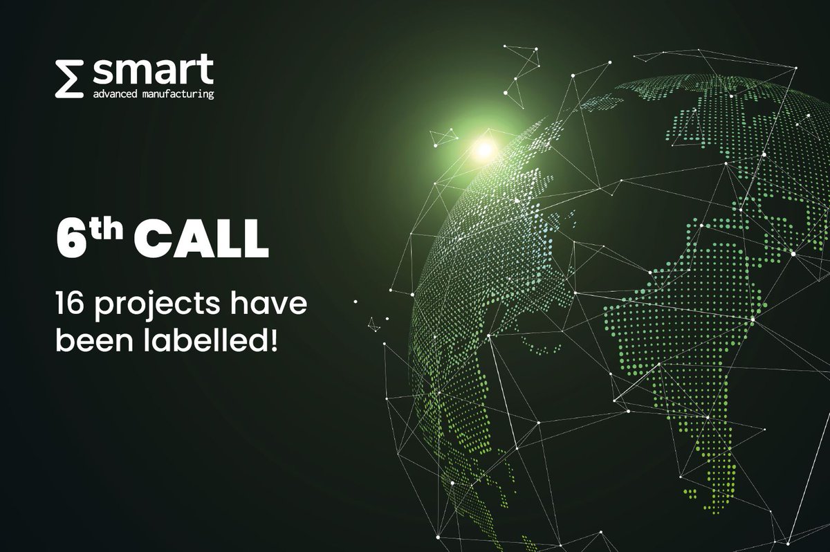 🎉 Congrats to the 16 projects labelled in SMART's 6th Call!🌟They involve participants from 14 countries and a budget of €33.6M 💰. Let's coordinate funding applications and kick off the projects soon! Our SMART Office team is ready to support you. 🙌
🔗smarteureka.com/news-events/16…