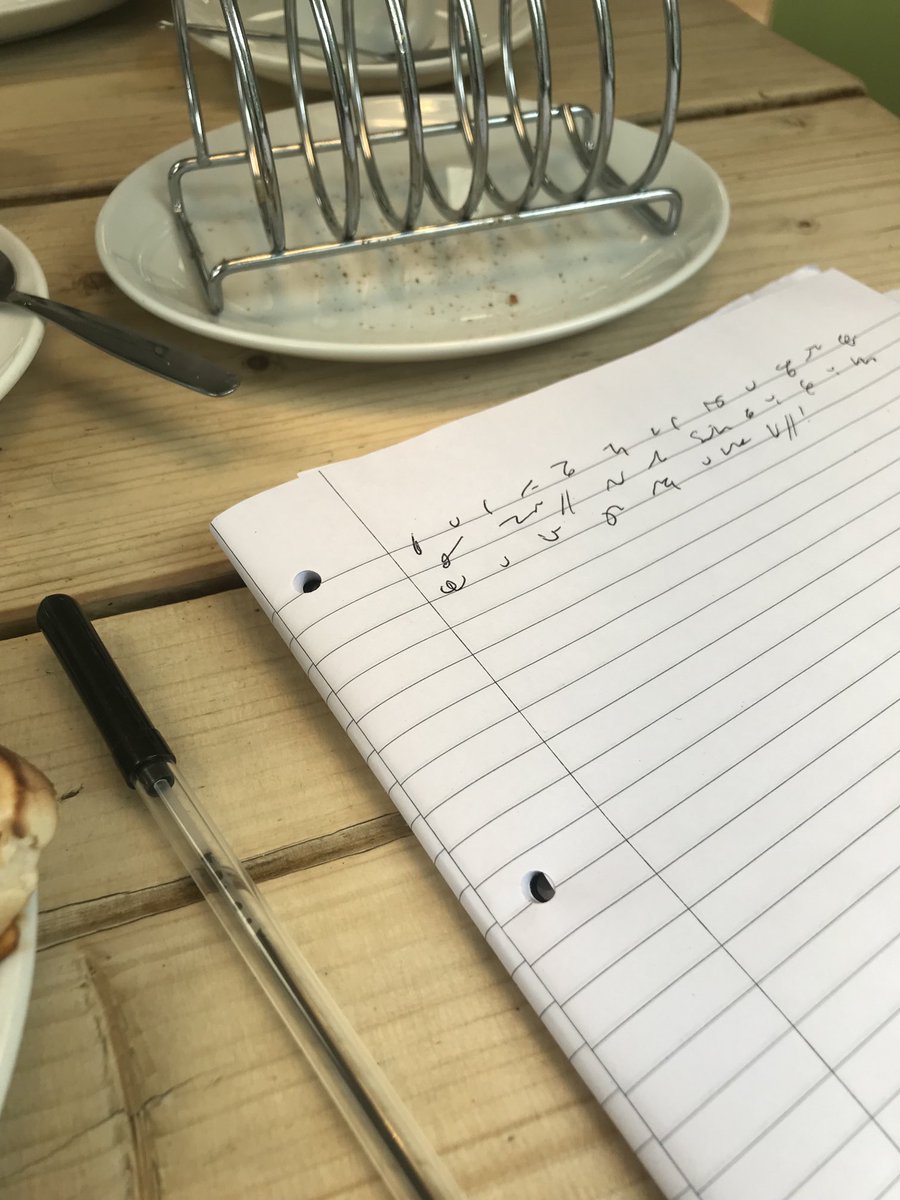 Leda__Reynolds's tweet photo. Sipping tea, listening to birdsong through the open cafe window, dappled sunlight beaming onto my notepad like a spotlight. Sounds dreamy. Except I’m here to talk to a wonderful woman who’s endured horror at the hands of a sadistic killer. Terrible things happen to good people. https://t.co/oXQPbTk2G7