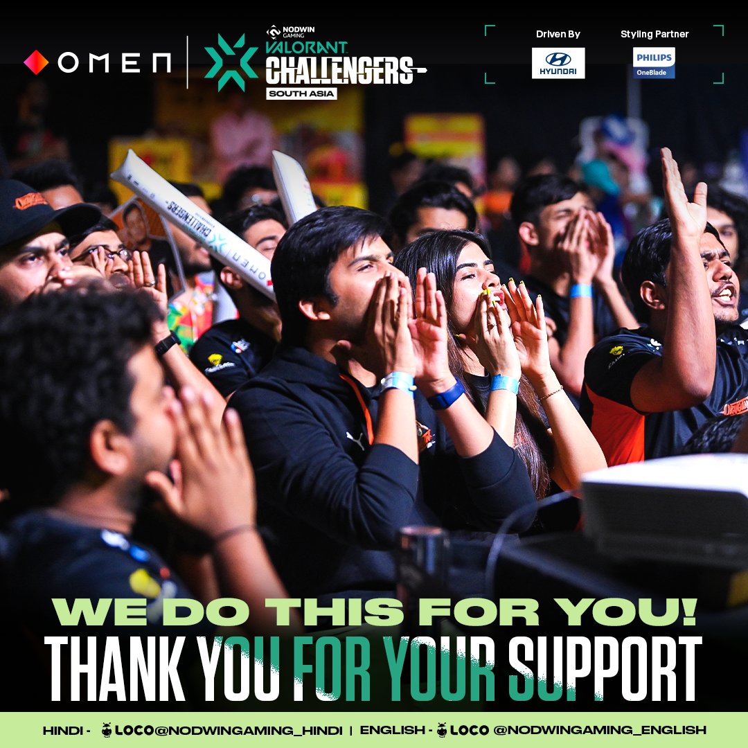 NodwinGaming's tweet photo. Cheers to the best fans in the world! 🤘 Your support means everything.❤️
#UnleashChaos #VCTSA #VCSA #NodwinGaming #VCT2023 #VCTSAonLoco #valorant #playvalorant #valorantsouthasia #valorantesports #ValorantIndia #indiangamer #pcesports #pcgamer #pcgaming #esportsindia https://t.co/36IFLEr02c