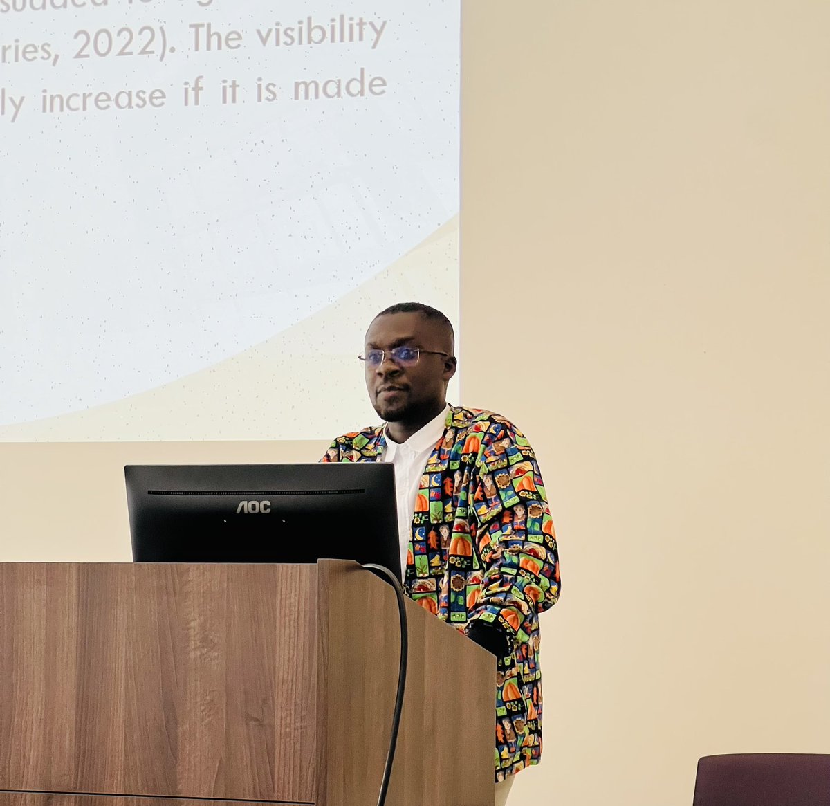 kwamekoduantim's tweet photo. I am thrilled to have successfully presented my research paper titled "Author Self-Archiving in Open Access Institutional Repositories for Awareness Creation in Universities" at the esteemed Archival Education and Research Institute (AERI) hosted by https://t.co/DeS2aOShwF