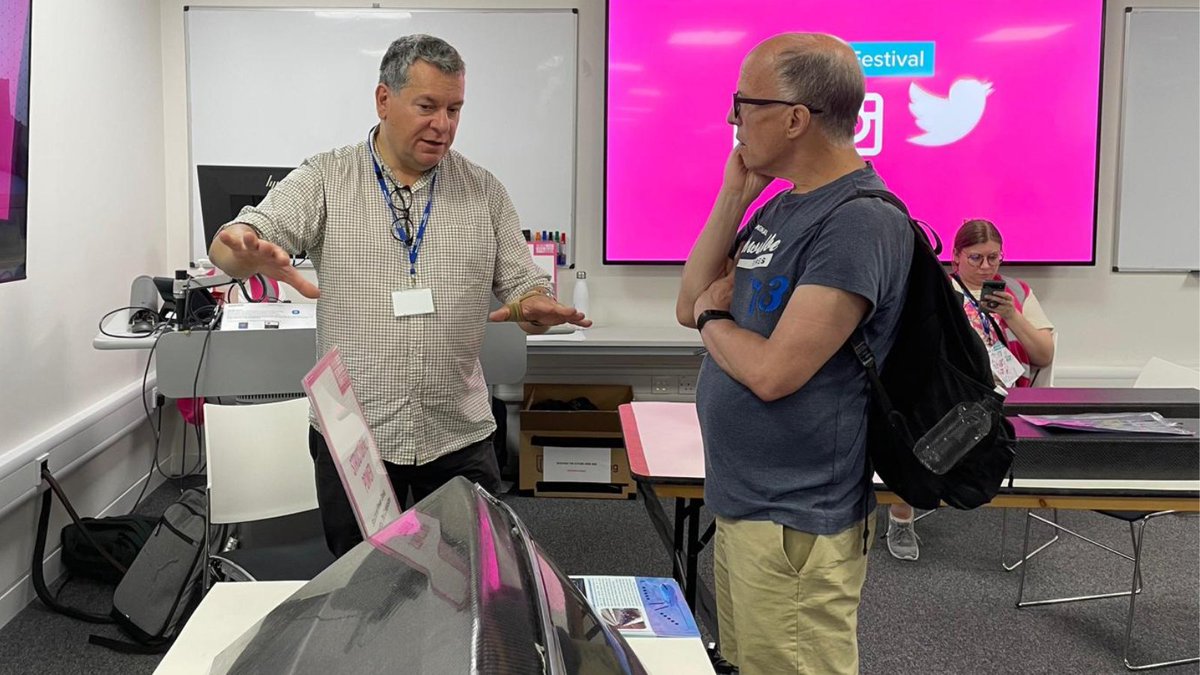 aeroimperial's tweet image. What an incredible weekend it was at @ExRdFestival, showcasing our transformative research:

🍝 Composite materials from various ingredients
🔋 Exploring possibilities for structural batteries
🚀 Student-led mission to the edge of space

Same time, next year?