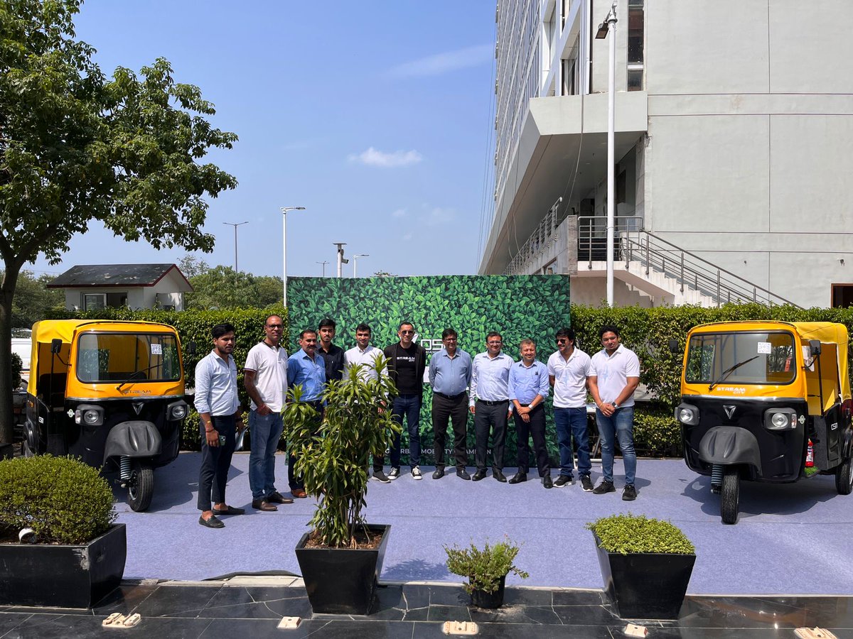 Uday_Narang_'s tweet photo. Launch of @OSMobility_IN  Stream City, the Future of Urban Last Mile Mobility!

The launch event was an absolute blast, buzzing with an army of reporters. The air was charged with anticipation as we unleashed another future of sustainable transportation.

With Stream City at the helm, we're steering urban mobility into an exhilarating new era. Stay tuned as we embark on a journey to redefine urban mobility, providing efficient, convenient, and green transportation options for the modern world. Together, we can shape a brighter and greener future. 

#SilentRevolution #ElectricVehicle  #