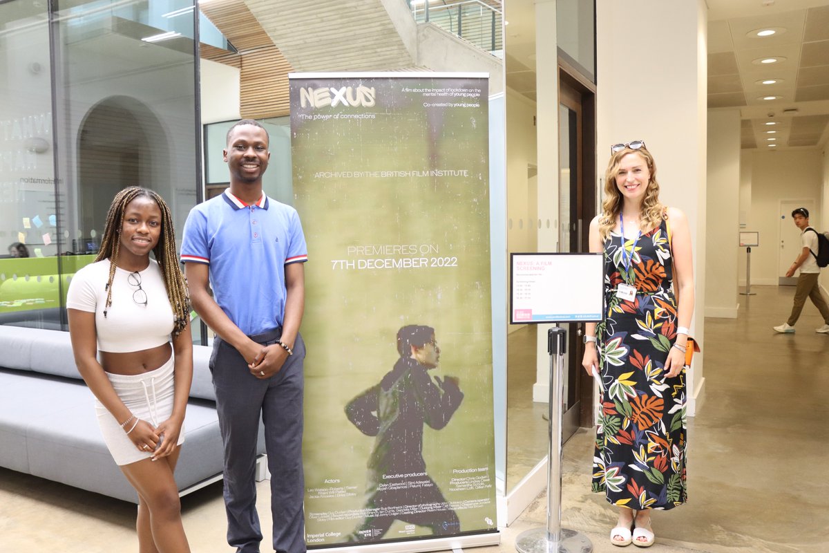 🤩Hot off the press! A news article from <a href="/westlondonnhs/">West London NHS Trust</a> about #NexusFilm public engagement event as part of <a href="/ExRdFestival/">Great Exhibition Road Festival</a>. Thanks to all who came and saw the film and talked to us😊

westlondon.nhs.uk/news/latest-ne…

#involvement #ExRdFest