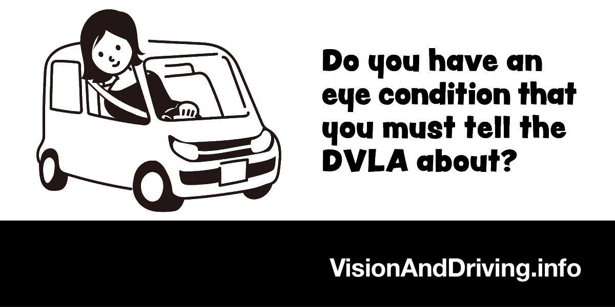 EyecareTrust's tweet photo. The @DVLAgovuk has just updated its list of notifiable eye conditions. Having a notifiable eye condition may mean you have additional vision checks to ensure your sight remains roadworthy. Find out more at https://t.co/LEmSFGvj0Y. #IsYourVisionRoadworthy? https://t.co/qYP9UapIgG