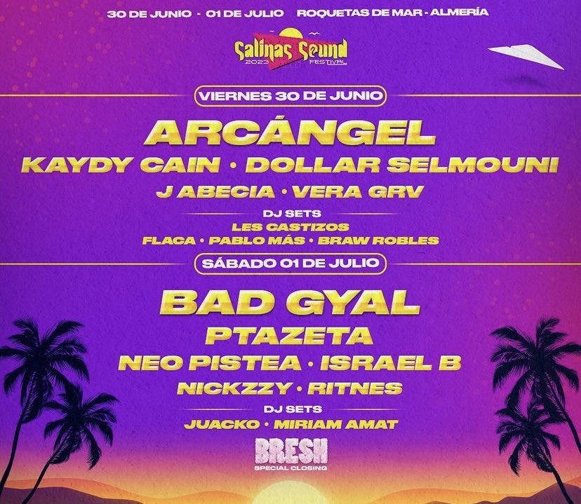 Vendo entrada Salinas Sound Festival 
Abono General 
Días 30 junio y 1 de Julio
#salinassound #roquetasdemar #entrada #festival #almeria