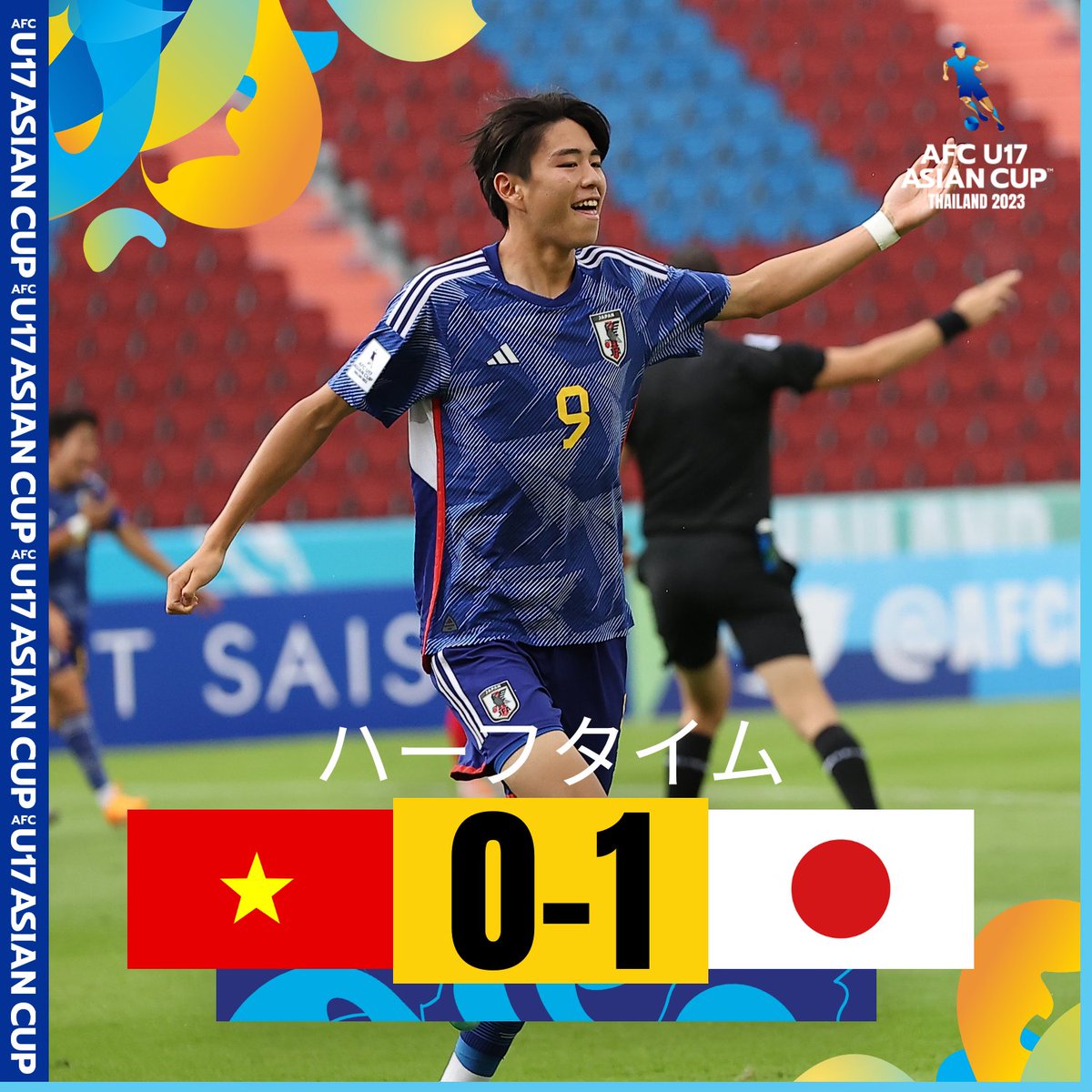 ロアッソ熊本 #道脇豊 #U17日本代表 #先制ゴール⚽️ #前半終了