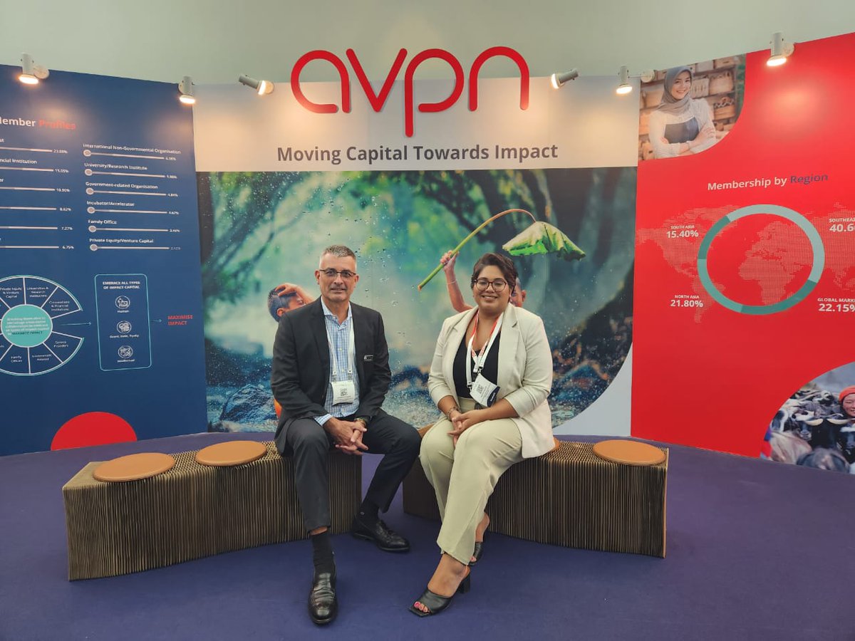 Thrilled to connect at #AVPN2023! With the theme 'Global Challenges: Asian Solutions,' we highlighted our commitment to neglected patients by collaborating with partners to tackle global challenges and advance science for the most neglected. 

#SocialInvestment @avpn_asia @DNDi