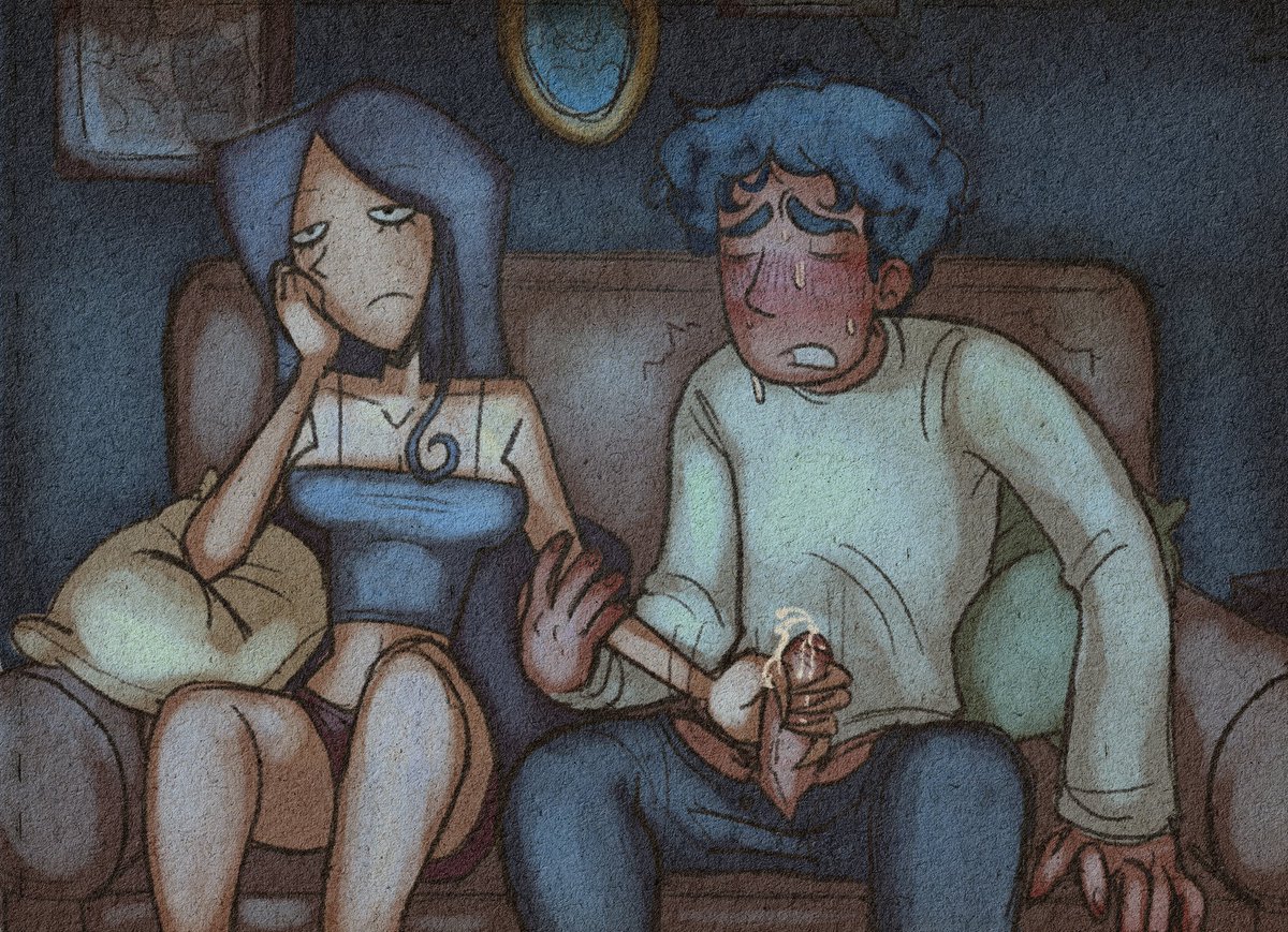 _intercorpse_'s tweet photo. Guess its a bad movie :/
Characters belong to @ntaxsei !! https://t.co/mqHpJ829b7