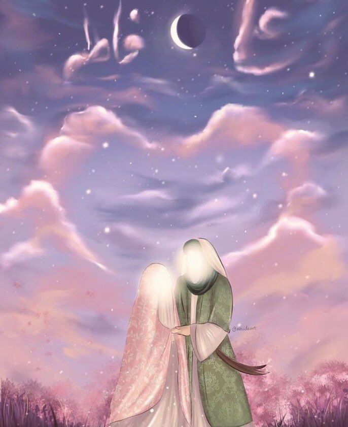 TeamHopePK's tweet photo. “When I looked at her, my griefs and sorrows were relieved.”

- Imam Ali a.s 

#عقد_علیؑ_و_بتولؑ https://t.co/yhuZHdCTtG