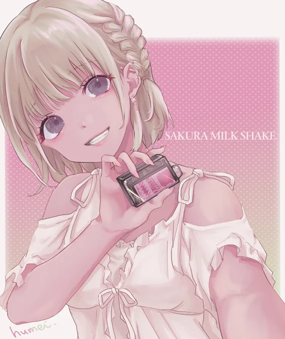 ベイプエンジン様()からのご提供で新作のサクラミルクシェイクをいただきました すごい濃厚な甘さで本当にミルクシェイクを飲んでるみたいでとても美味しい #PR #ベイプエンジン #持ち運びシーシャ 