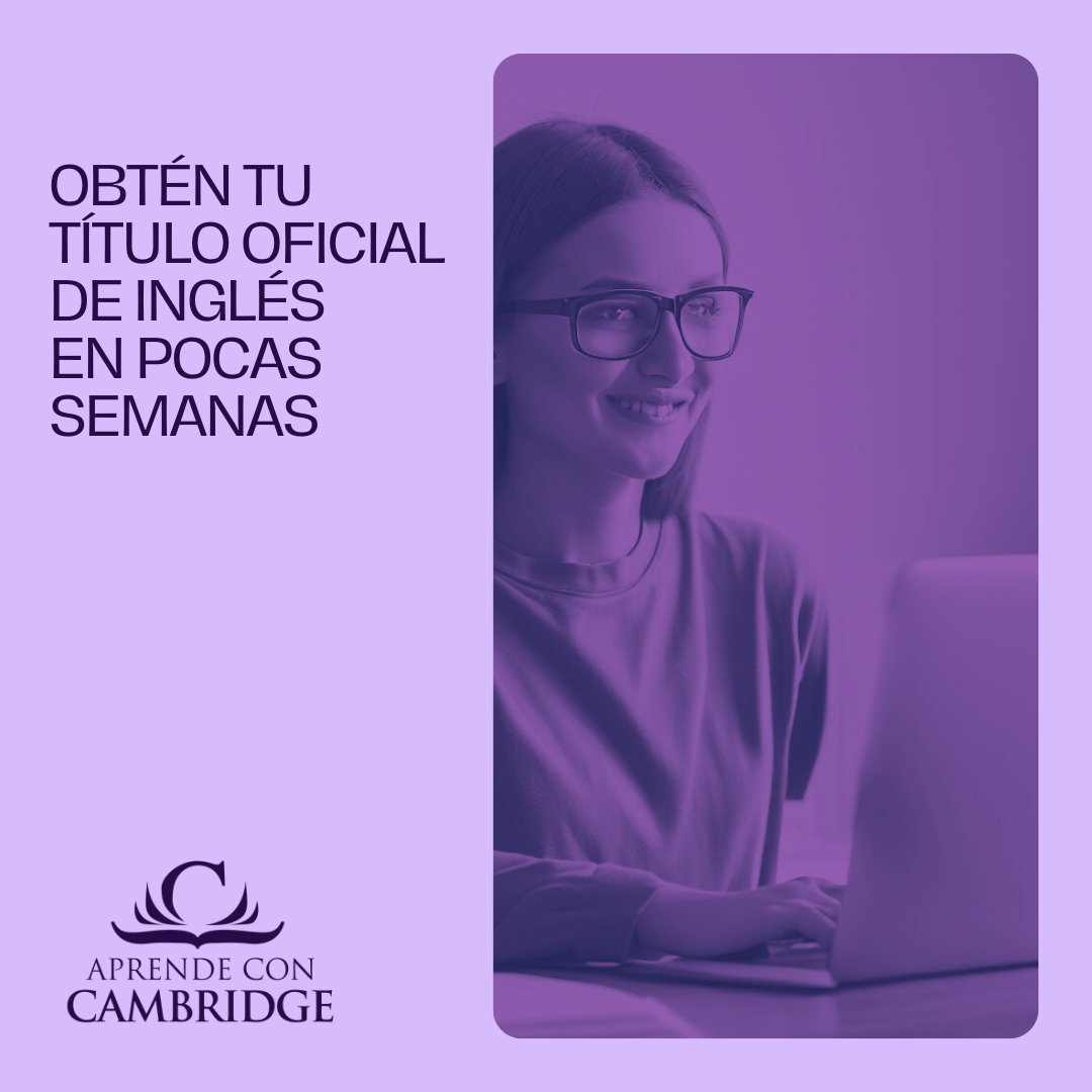 Centros_CEAE's tweet photo. Obtén tu #título oficial de #inglés en pocas semanas con los cursos intensivos de #AprendeConCambridge:

https://t.co/sQRLVQ6N2g https://t.co/G09ytBKoMc
