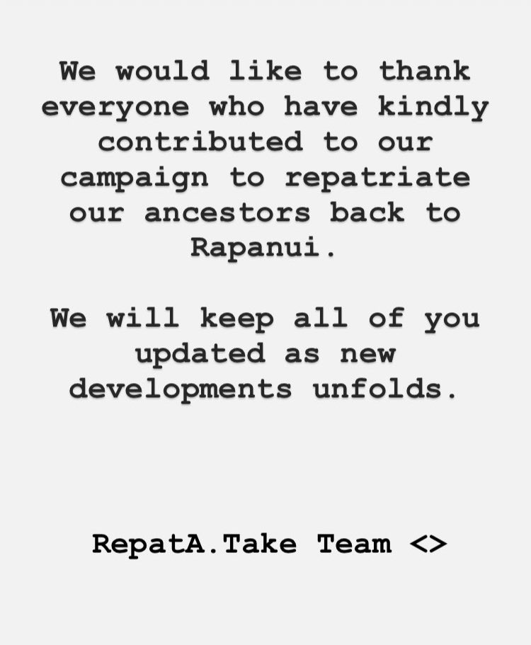 RepatATake's tweet photo. RAA NUI! We have something to say..
#repatriation #restitution #rehumanization #leipzig https://t.co/5HXgUKp5oP