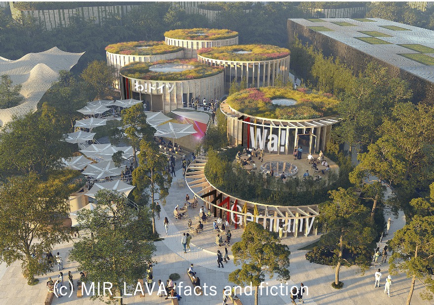 bieparis's tweet photo. The Organisers of #Expo2025 Osaka Kansai share with #BIE172 the design of several country pavilions that have already been revealed and which are at an advanced stage of preparations https://t.co/uPhxRLTl89