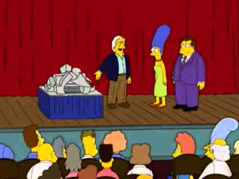 kohantoys's tweet photo. Recuerdan esta escena en los Simpsons?
Gehry recibe una carta invitándolo a diseñar una ópera para Springfield, la ignora, hace un bollo y ZAS: LA OPERA DE SPRINGFIELD HECHA PROYECTO https://t.co/icxdcQie6N