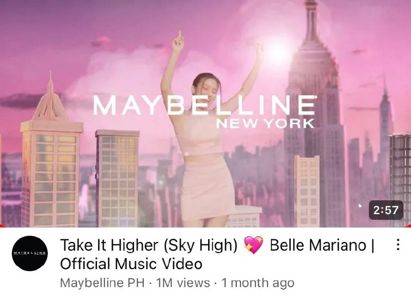 OF COURSE YOU MADE IT HAPPEN! 😱😱 Thank you for taking us higher. ✨ 1M x higher to be exact! 🤩 Take It Higher (Sky High) MV just hit 1M views! 🎊 How would you want to celebrate this milestone? 💗