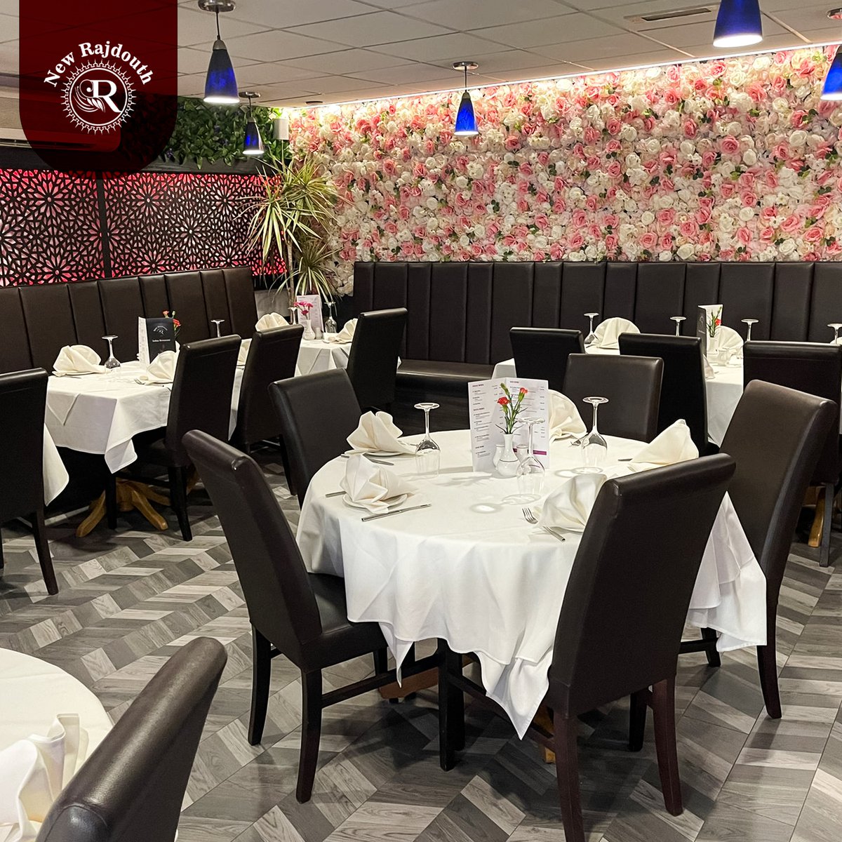 The perfect setting, for the perfect meal ❤️
.
.
.
.
.
.
.
#NewRajdouth #banquetnight #banquet #buffetmenu #delicious #bestfood #bestrestaurant #mesmerizing #indianfood #loveisfood #healthyfood #goodforhealth #foodisfuel #foodislove #tastyfood #yummy #ordernow