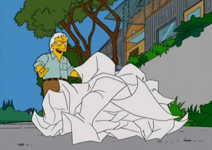 kohantoys's tweet photo. Recuerdan esta escena en los Simpsons?
Gehry recibe una carta invitándolo a diseñar una ópera para Springfield, la ignora, hace un bollo y ZAS: LA OPERA DE SPRINGFIELD HECHA PROYECTO https://t.co/icxdcQie6N