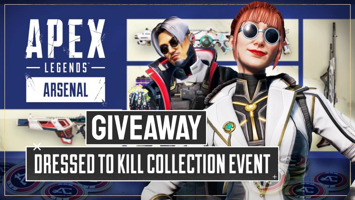 💥 DRESSED TO KILL GIVEAWAY 👗  

- 6,700 Apex Coins  
- PC / EA App - WorldWide

👇REQUIREMENTS 👇
 
🔁 RT 
💖 Like
🤝 Follow @EA_Espana & @VkJustSmile

 * Winners announced on Tue 27th. 🍀