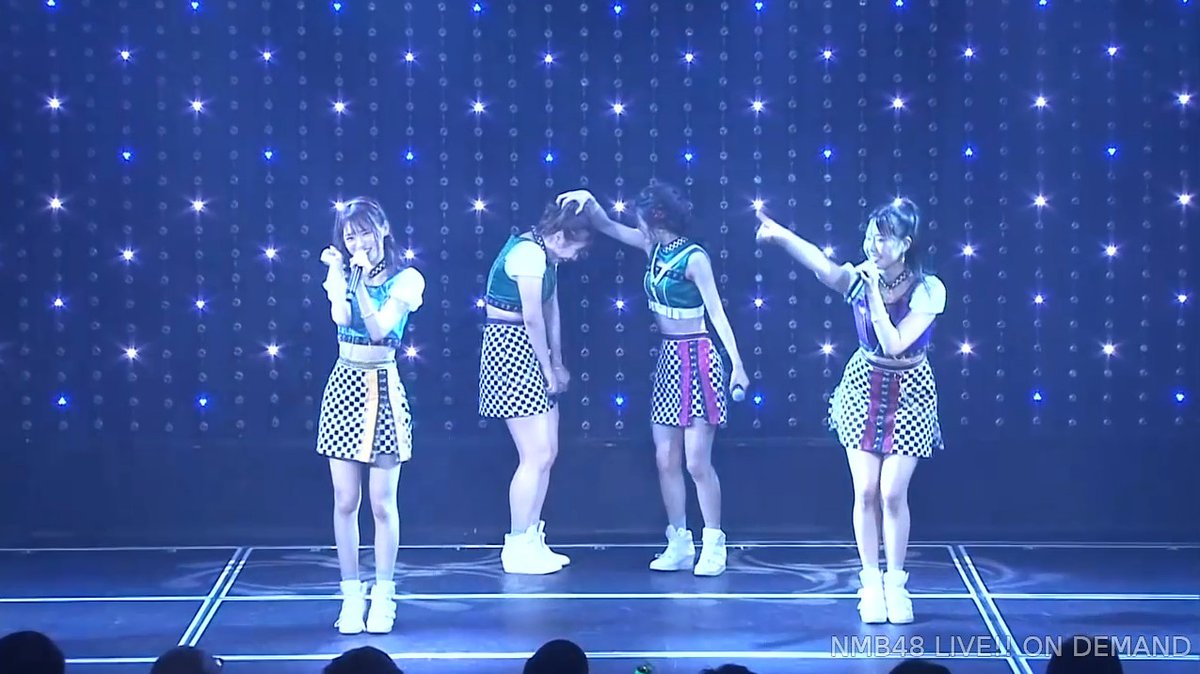 坂田心咲ちゃんが石田優美ちゃんのお団子をwwww

#NMB48 #夢中雷舞公演
#坂田心咲　#石田優美