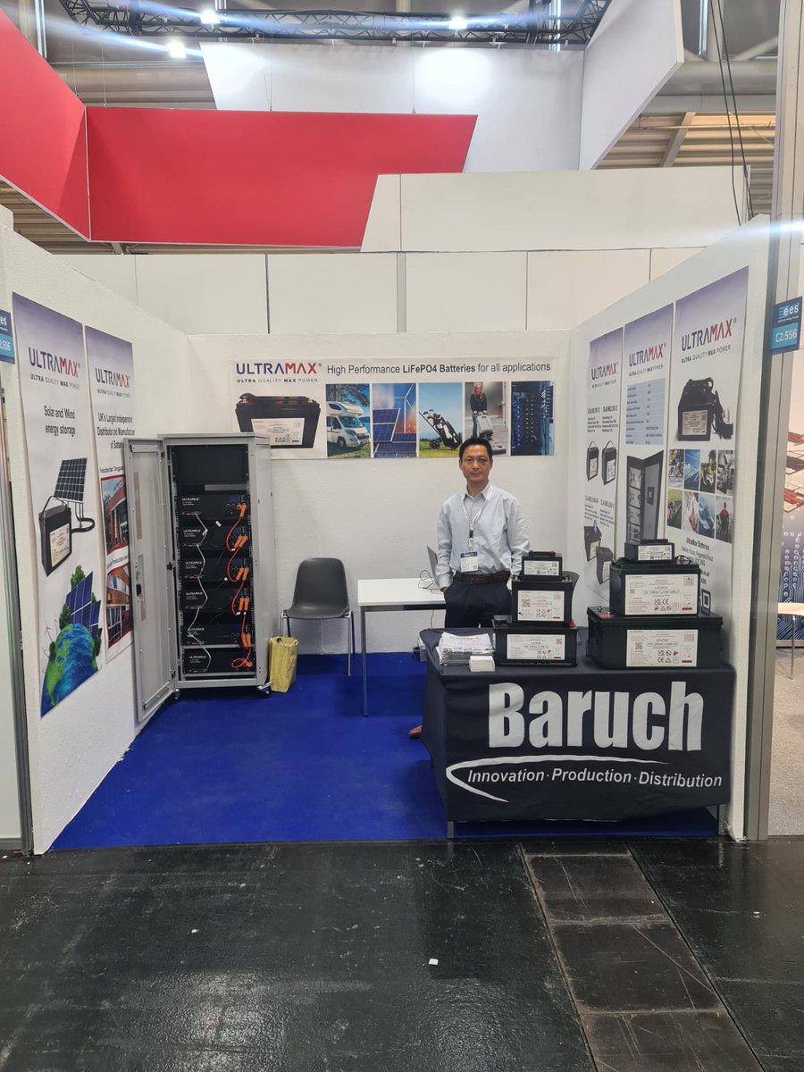 Our batteries are used in #energy storage to store #solar and wind energy!

@ThesmarterE focuses on renewable energies, decentralization & digitalization of the energy industry

We were pleased to exhibit at the Smarter E Europe exhibition for Energy Storage; in Germany!
 #europe