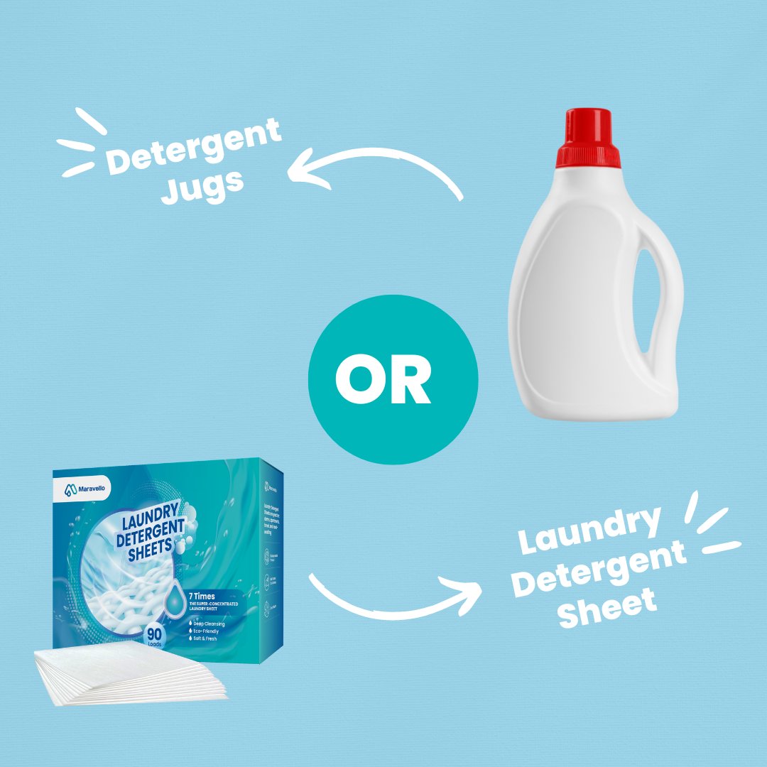 💭Hmmm...
Messy bottle spill or easy-to-use sheets? 💦🌏
Which one will you choose?

#laundrysheet #laundryday #ecofriendly #zerowate #sustainability #laundryroom #cleaning #drycleaning #homecleaning #laundrytime #washing #detergent #wash #cleaningproducts #amazonusa #amazonhome