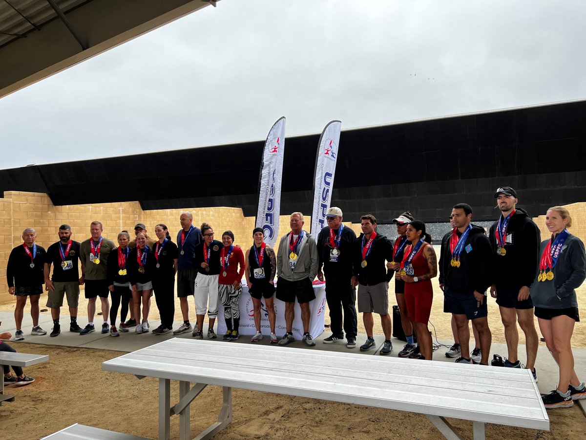 SDUSM Lopez competed in the biathlon at the 2023 U.S. Police & Fire Championships. This sport combines two events: pistol shooting and cross-country running. She took the silver medal in the individual event & the bronze medal in the mixed team event. Congrats! @USPFC1