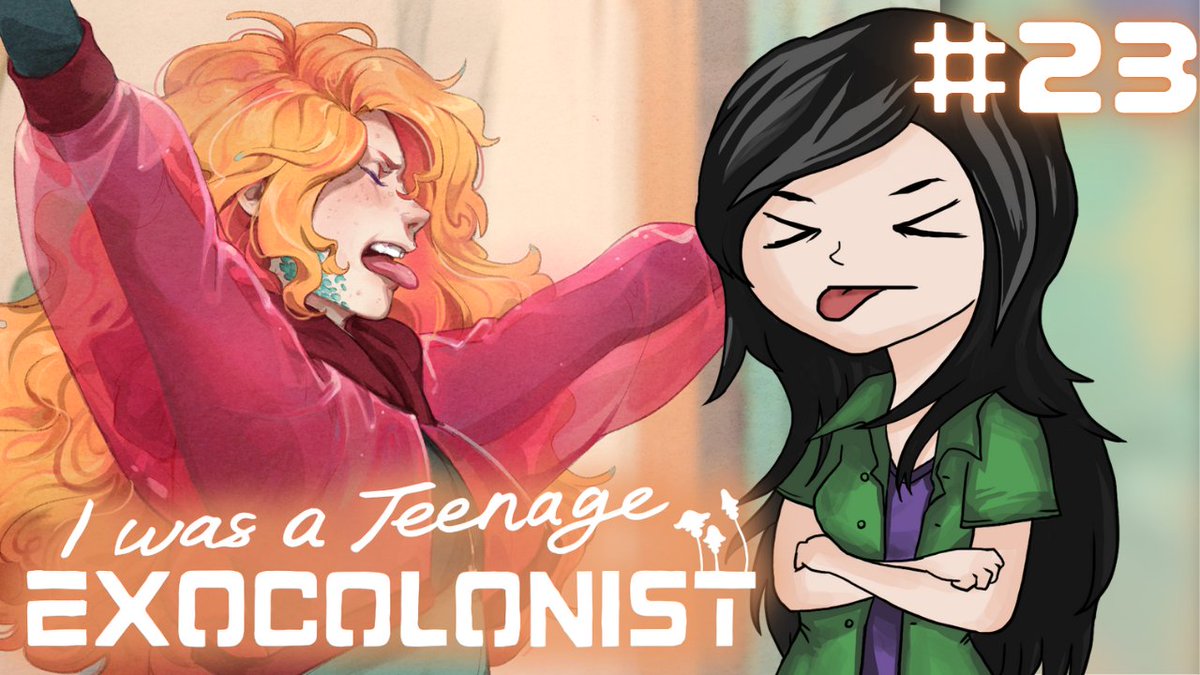 Sagefira's tweet photo. We desperately try to forget "The Talk" that is given to us about puberty and the changing bodies of us + our peers... 😳

Episode 23 of my playthrough of  
☄ I Was A Teenage Exocolonist ☄
is out now on YouTube!

⇉ https://t.co/L1Hjl0OjJj ⇇ https://t.co/dTh9qlGsh5