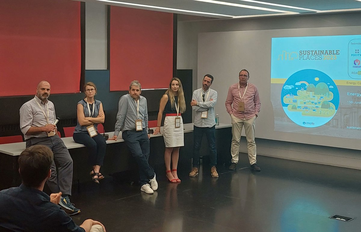 UMU has presented Masterpiece on Sustainable Places. The session included the results of other projects related to Energy Communities. 

It was an debate about the next steps and the barriers and enables that we have found for the newly defined energy communities. 

#Masterpiece