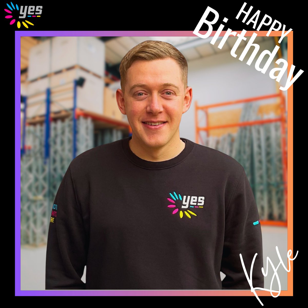 Happy birthday to the marketing mastermind – Kyle (me!)

It’s time to sit back, relax, and let the world celebrate my greatness. Here’s to the next year of marketing excellence!

#YesEvents #YesTeam #Events #Production #Hire