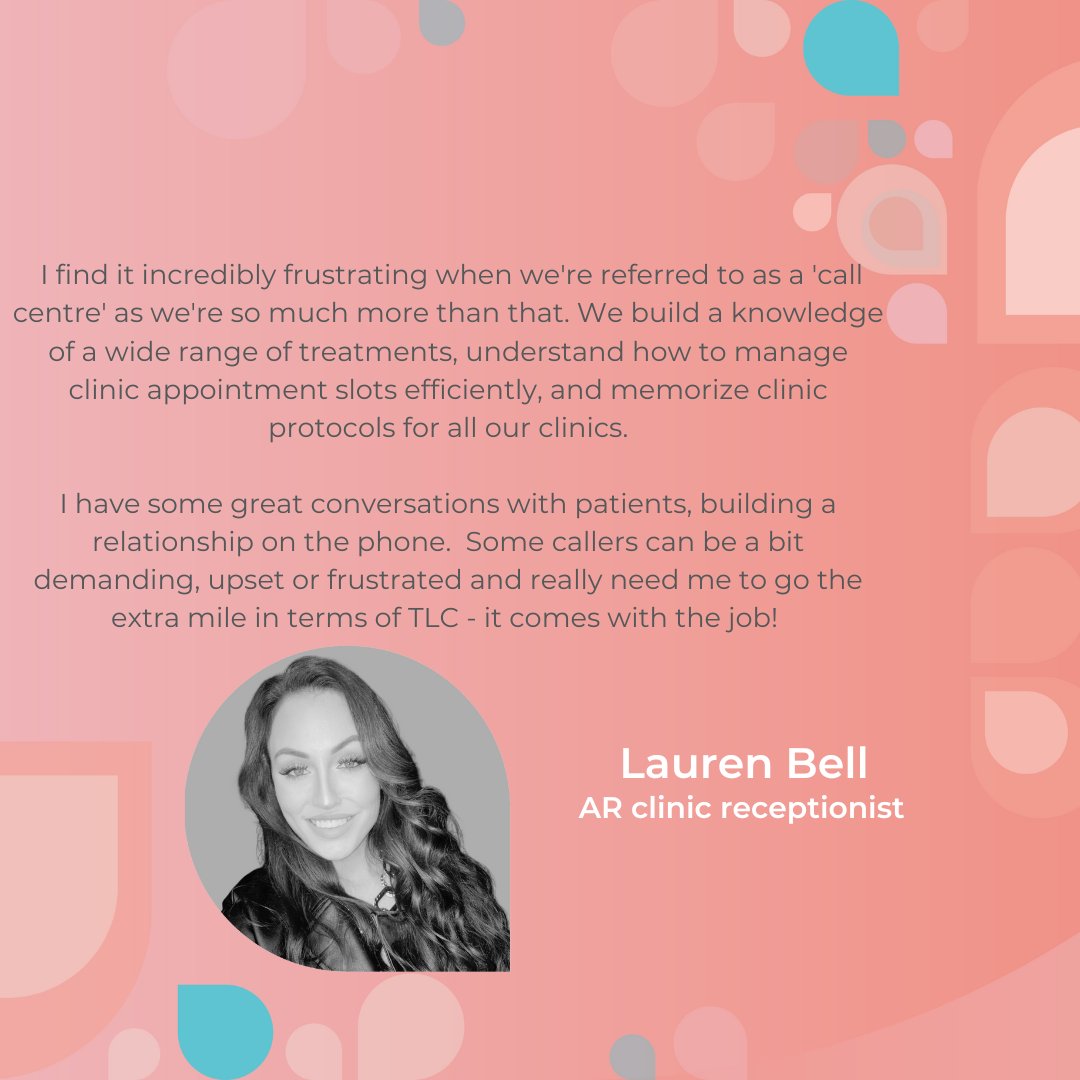 Meet Lauren! Lauren is one of AR's most experienced team members, joining us in 2016! 😊👏

#meettheteam #teamtuesday #customerservice #patientexperience #allergan #aesthetics #london