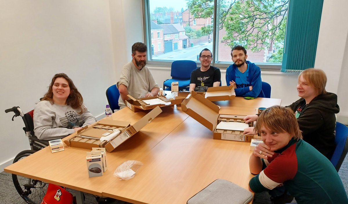 We're celebrating Learning Disability Week at enable. At our Disabilities Job Club, we get together bi-weekly to job search and to support each other with improving our CVs, interview skills and job preparation. Also, for biscuits and a bit of a natter! #LDWeek2023